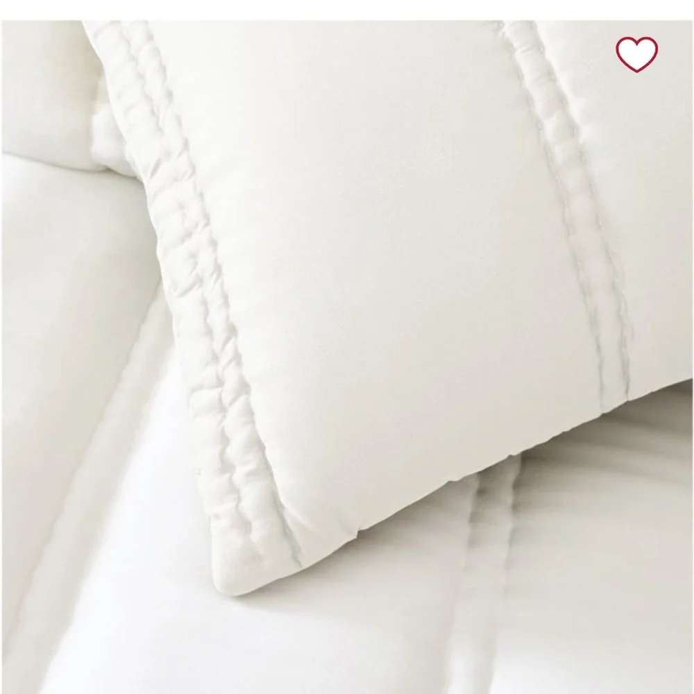 West Elm Silky TENCEL™ Plush Standard Sham in White